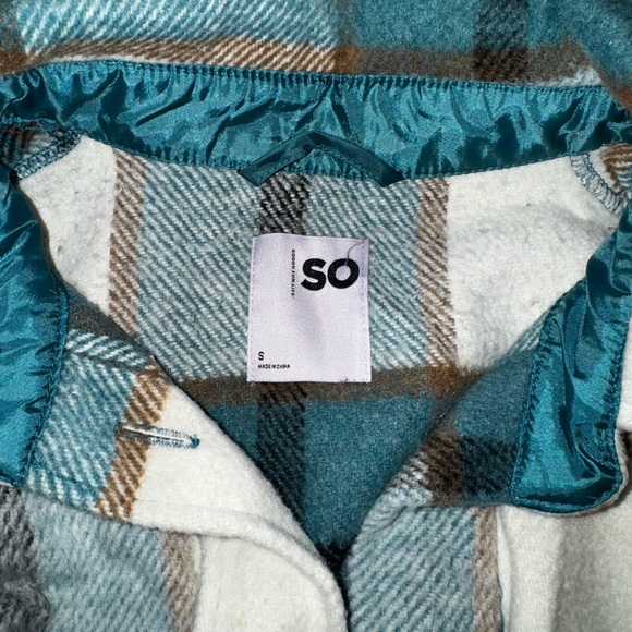 Plaid Button-Up Jacket - Picture 2 of 9